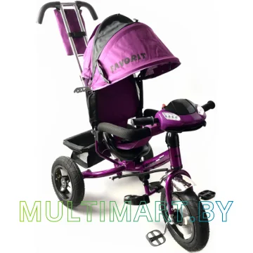 Детский велосипед Favorit Trike Rally FTR-1210V (фиолетовый)